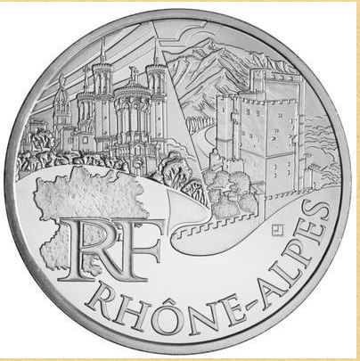 10 Euro Rhone-Alpes