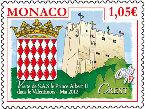 Timbre commémoratif Monaco
